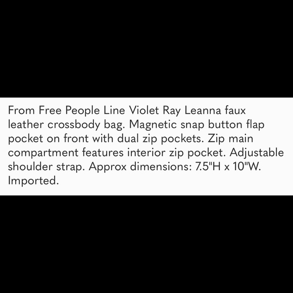 Free People Violet Ray Leanna Purse - Picture 3 of 3